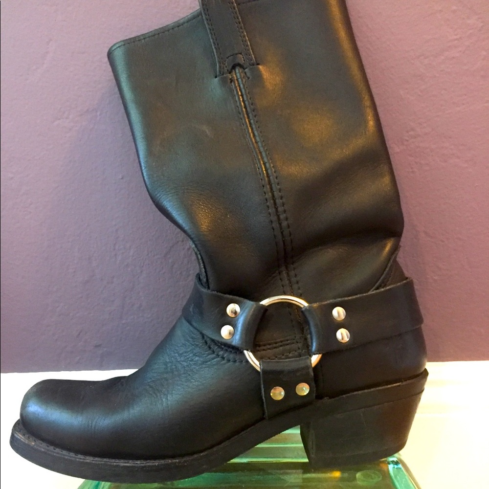 Frye harness boots size 7